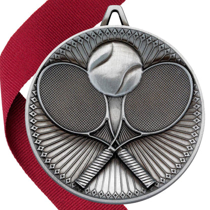 Tennis Antique 60mm Medal BW Trophies