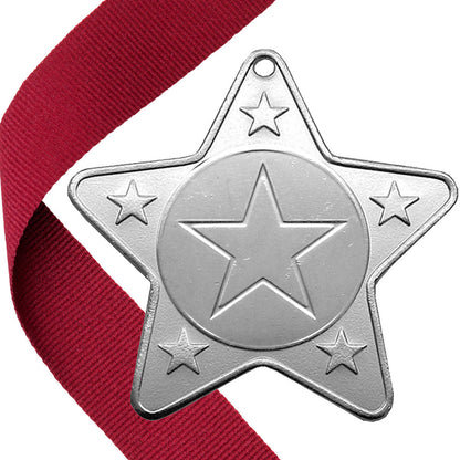 The Original - Star Shape Medal on a Ribbon