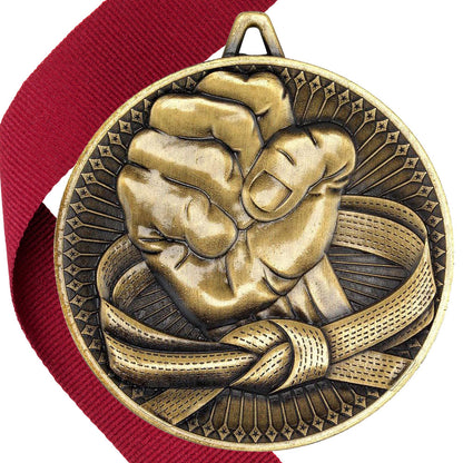 Martial Arts Antique 60mm Medal