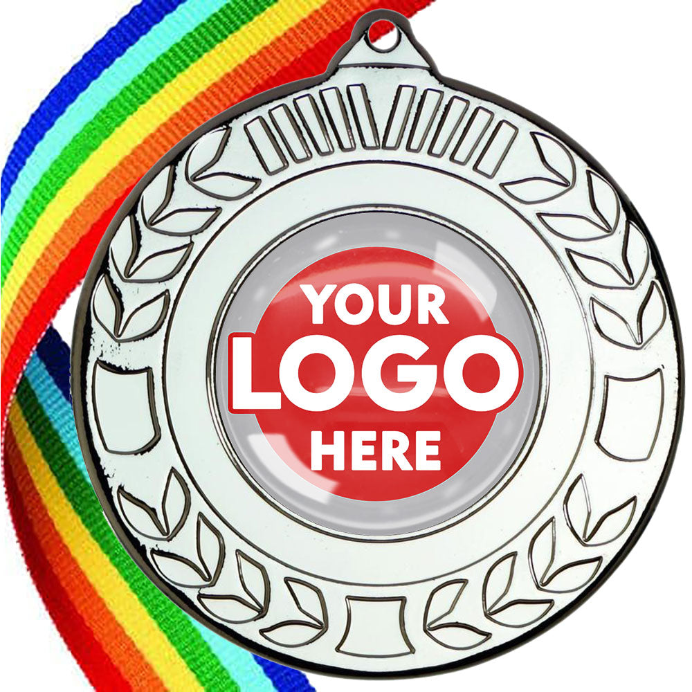 50mm Original Laurel  Medal on a Ribbon