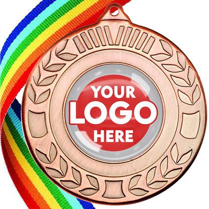 50mm Original Laurel  Medal on a Ribbon