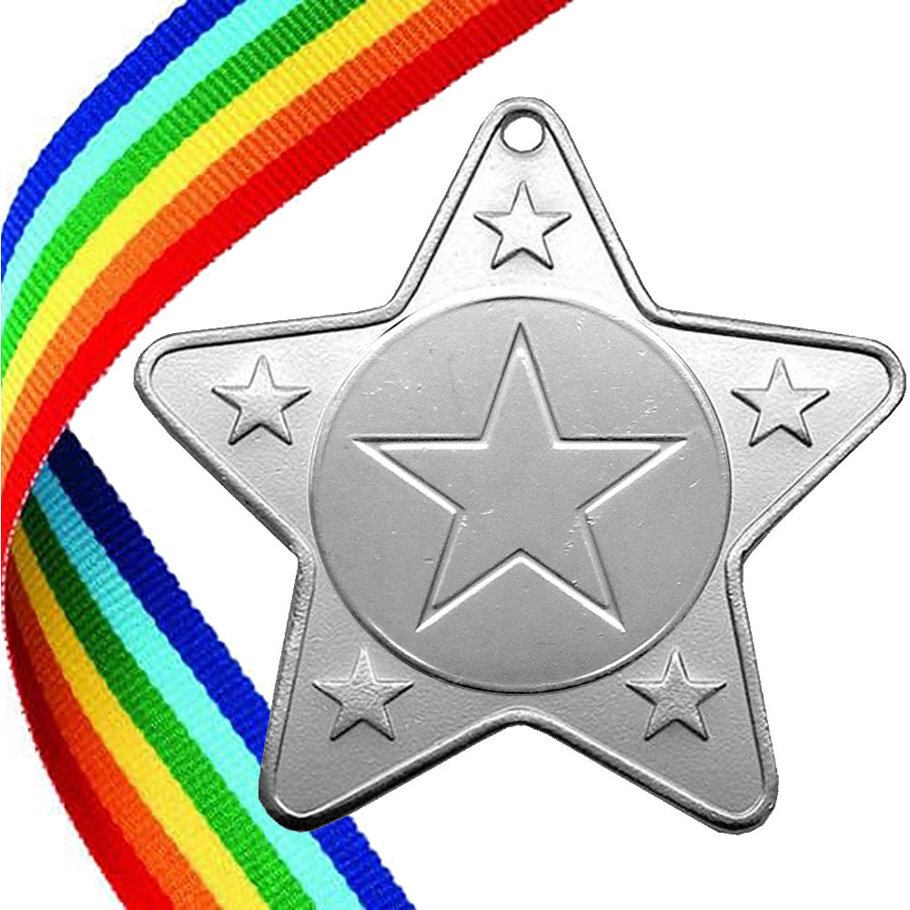 The Original - Star Shape Medal on a Ribbon