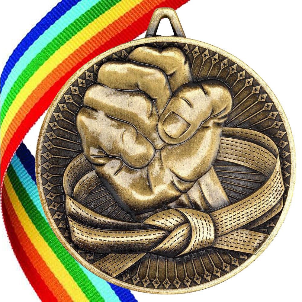 Martial Arts Antique 60mm Medal