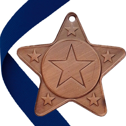 The Original - Star Shape Medal on a Ribbon