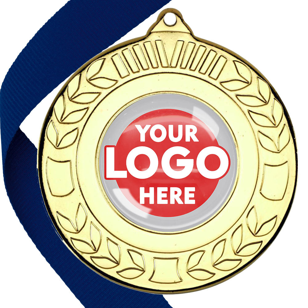 50mm Original Laurel  Medal on a Ribbon