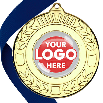 50mm Original Laurel  Medal on a Ribbon