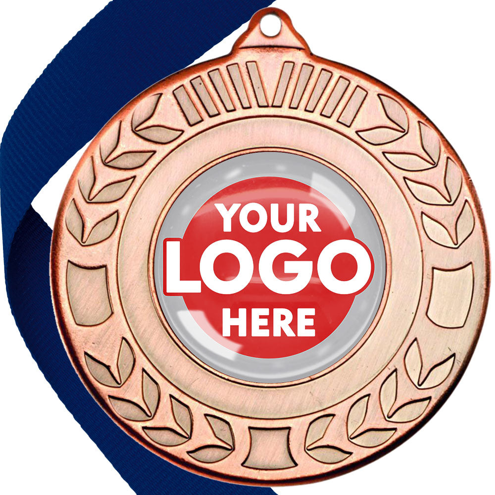 50mm Original Laurel  Medal on a Ribbon