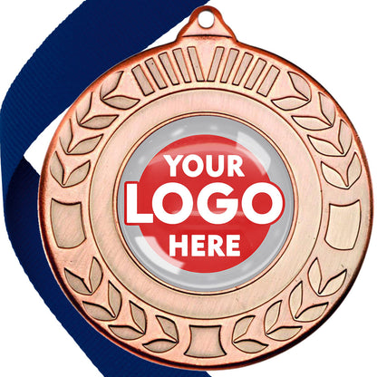 50mm Original Laurel  Medal on a Ribbon