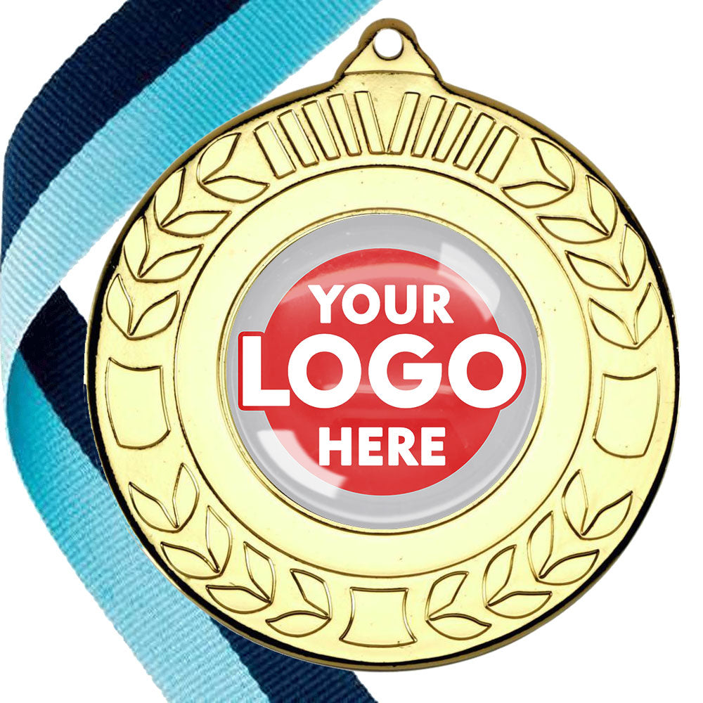 50mm Original Laurel  Medal on a Ribbon