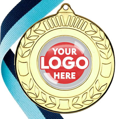 50mm Original Laurel  Medal on a Ribbon