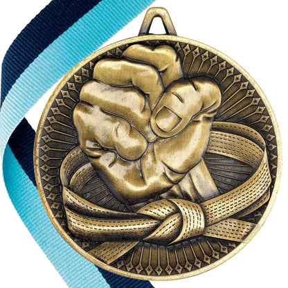 Martial Arts Antique 60mm Medal