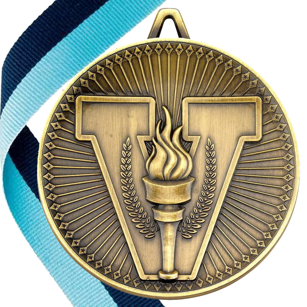 Victory Torch 60mm Medal
