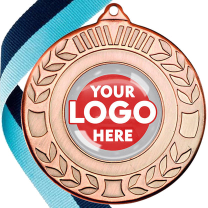 50mm Original Laurel  Medal on a Ribbon