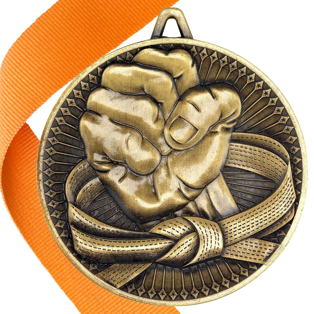 Martial Arts Antique 60mm Medal