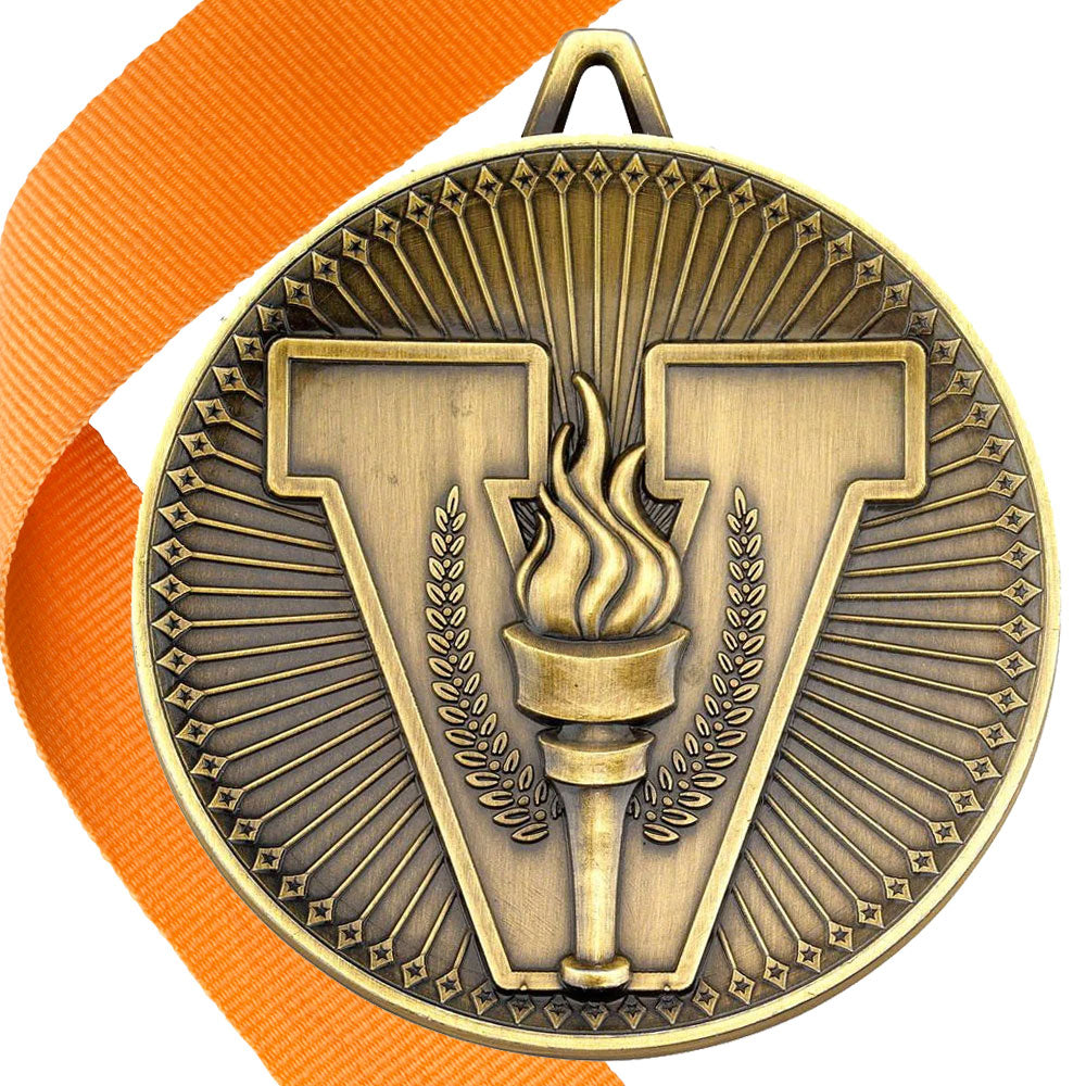Victory Torch 60mm Medal