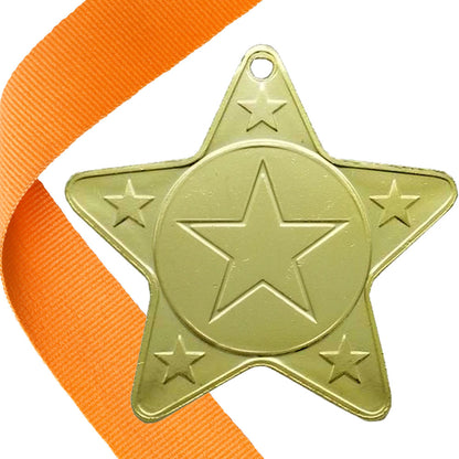 The Original - Star Shape Medal on a Ribbon