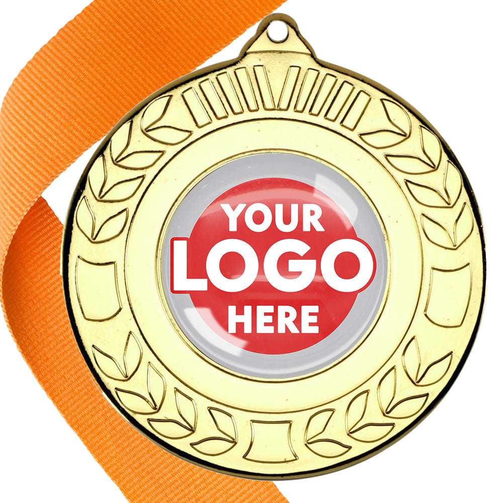 50mm Original Laurel  Medal on a Ribbon