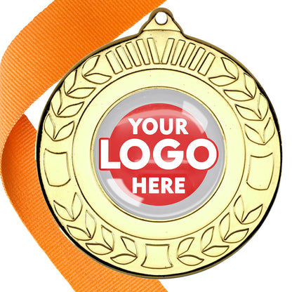 50mm Original Laurel  Medal on a Ribbon