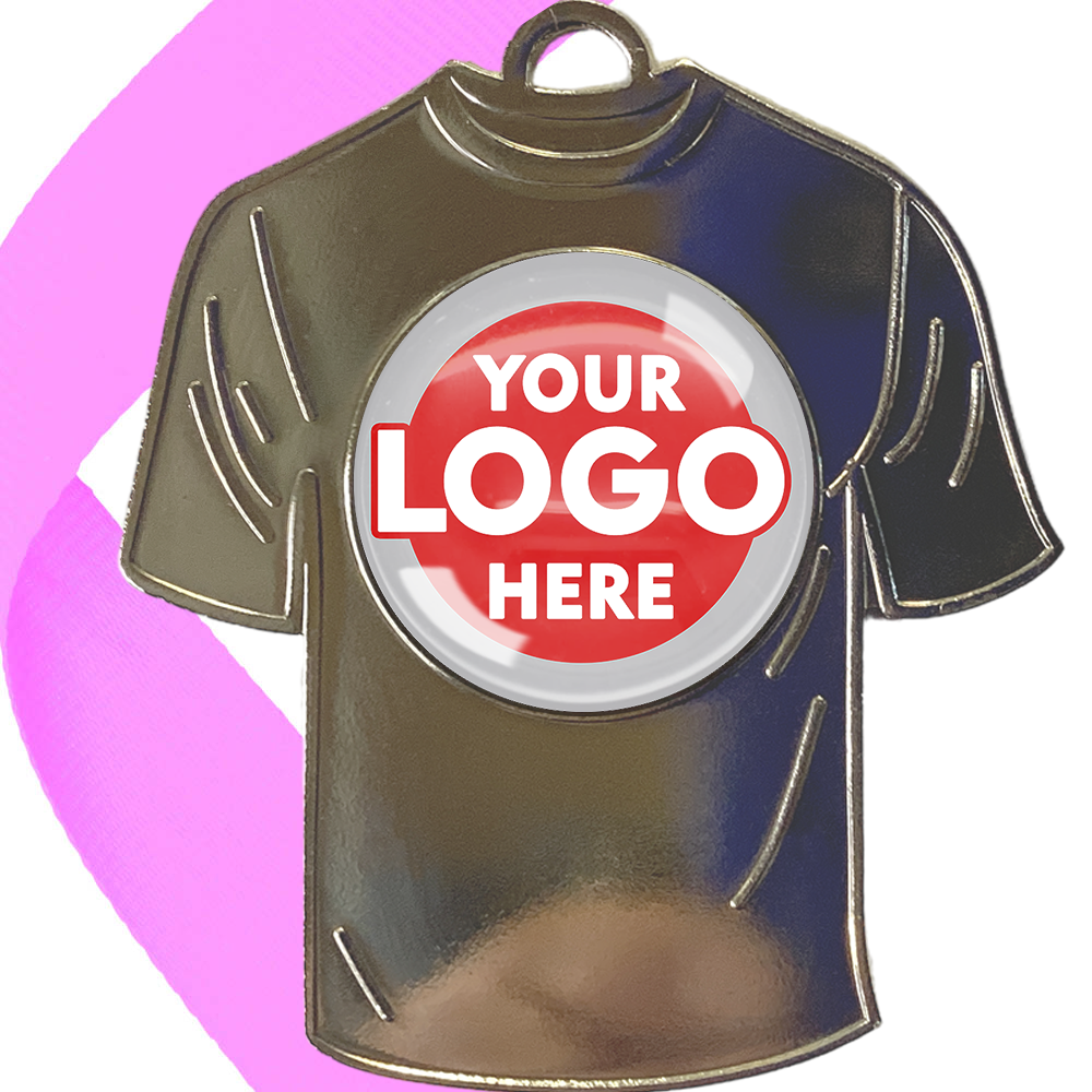 Shirt-shaped Silver Medal