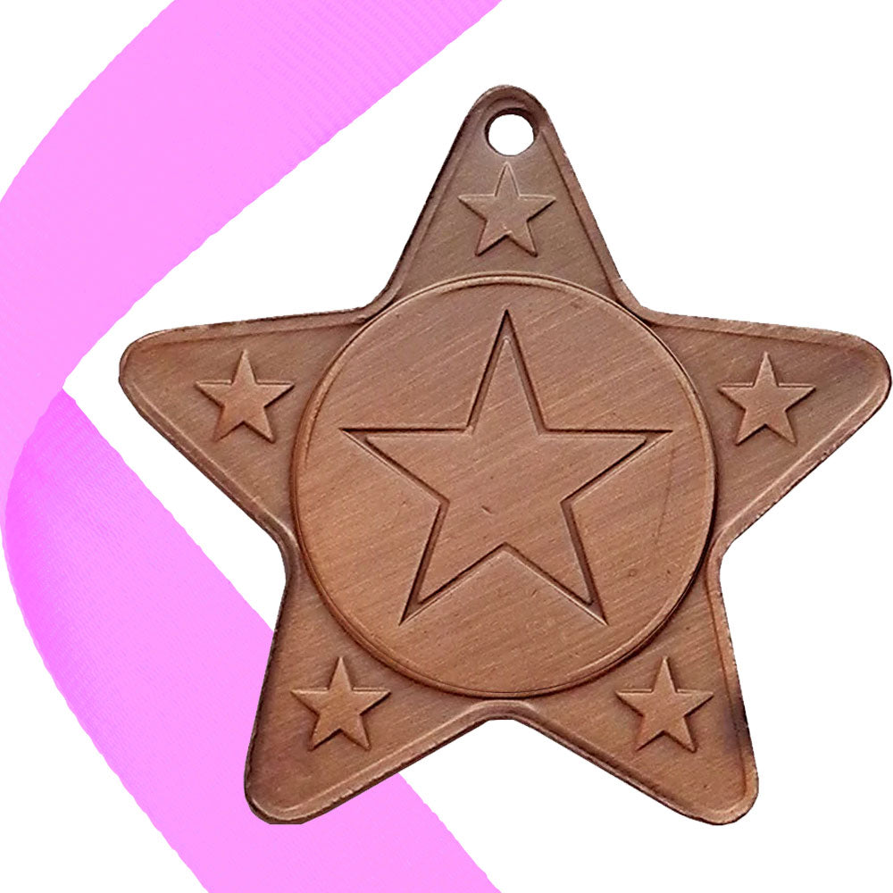 The Original - Star Shape Medal on a Ribbon