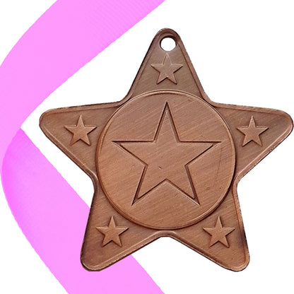The Original - Star Shape Medal on a Ribbon