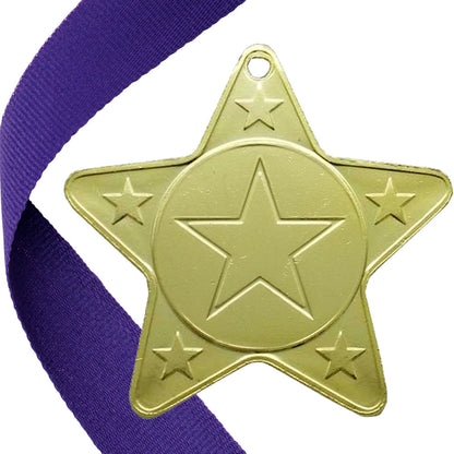 The Original - Star Shape Medal on a Ribbon