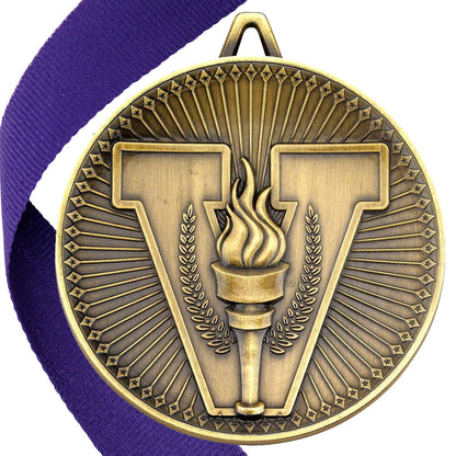Victory Torch 60mm Medal