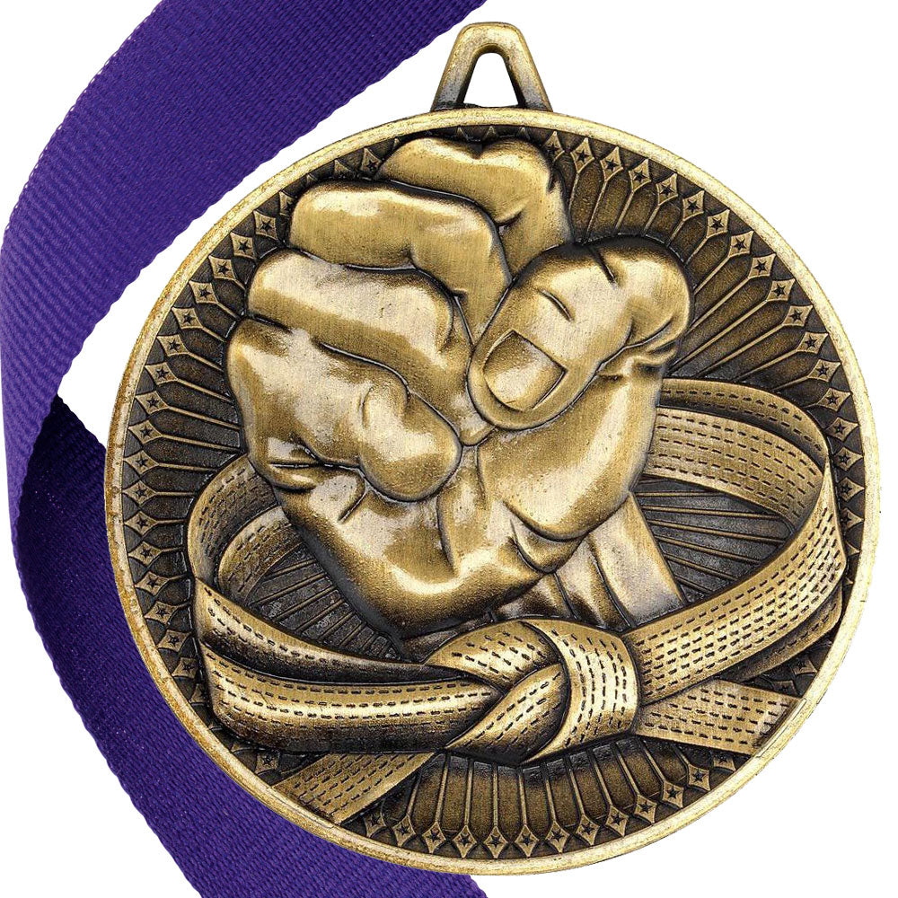 Martial Arts Antique 60mm Medal