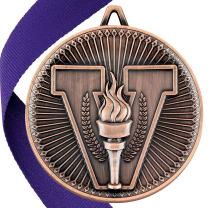 Victory Torch 60mm Medal