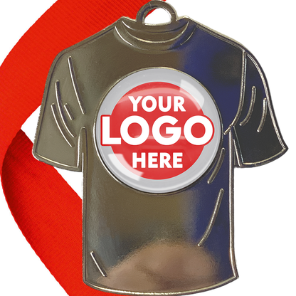 Shirt-shaped Silver Medal