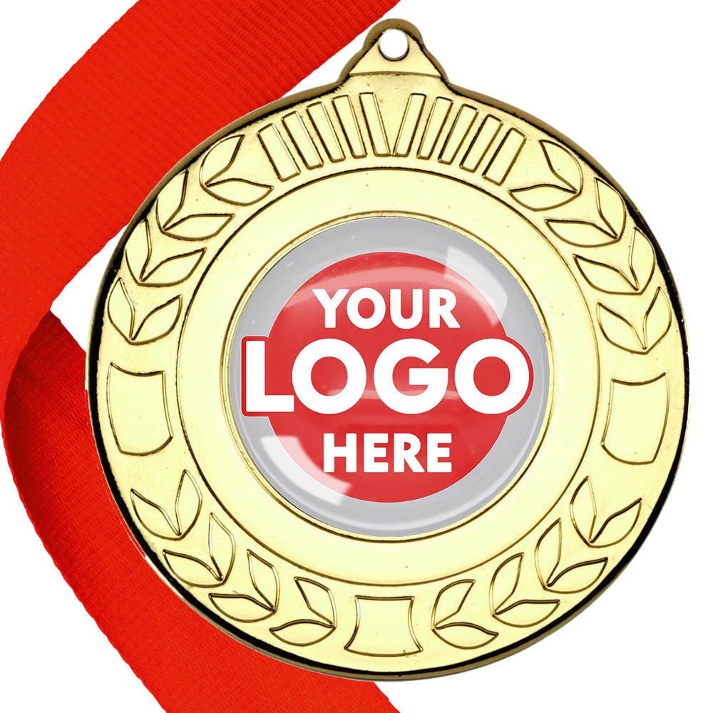 50mm Original Laurel  Medal on a Ribbon