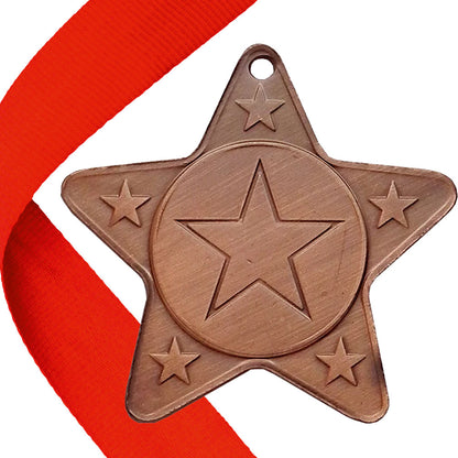 The Original - Star Shape Medal on a Ribbon
