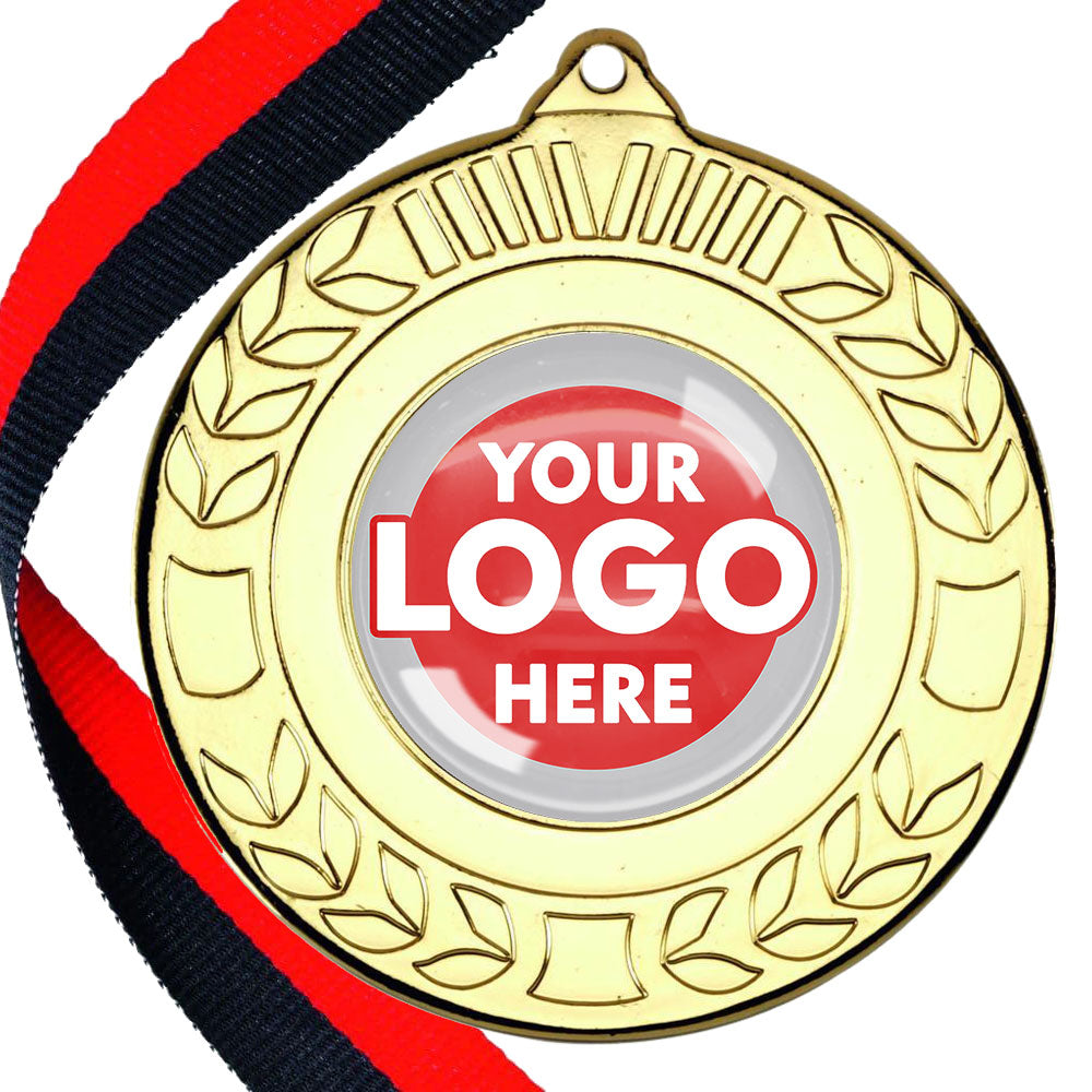 50mm Original Laurel  Medal on a Ribbon