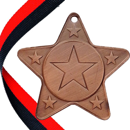 The Original - Star Shape Medal on a Ribbon