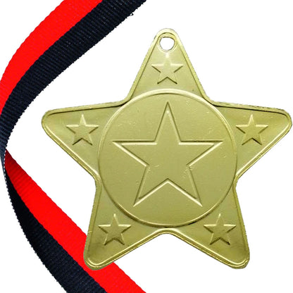 The Original - Star Shape Medal on a Ribbon