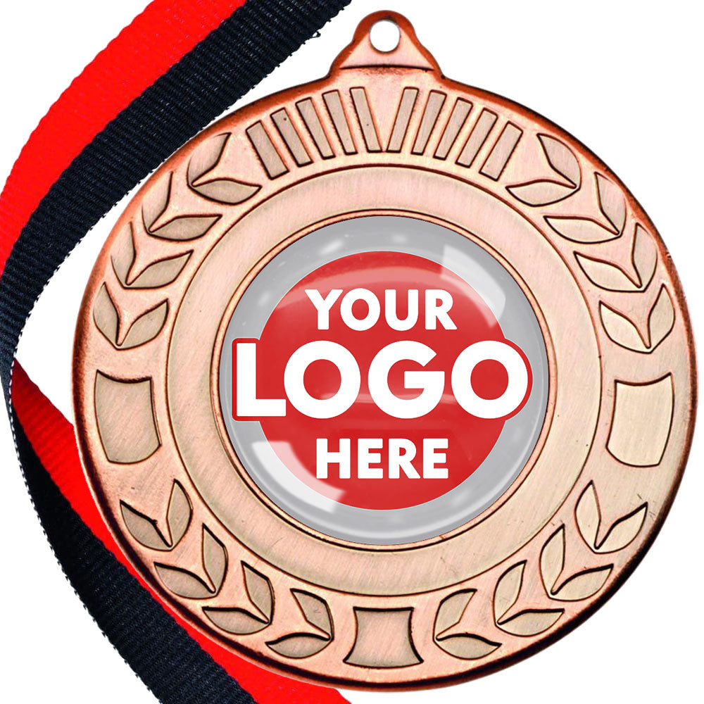 50mm Original Laurel  Medal on a Ribbon