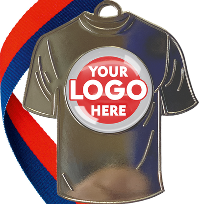 Shirt-shaped Silver Medal