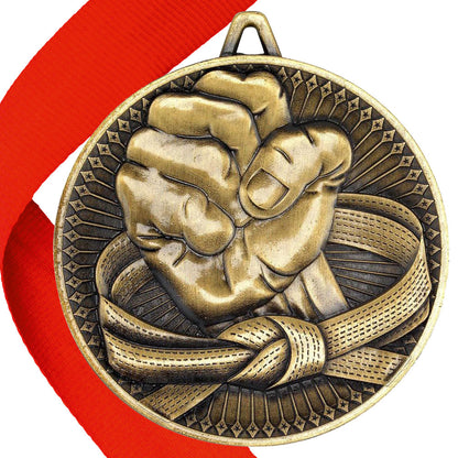 Martial Arts Antique 60mm Medal
