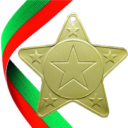 The Original - Star Shape Medal on a Ribbon