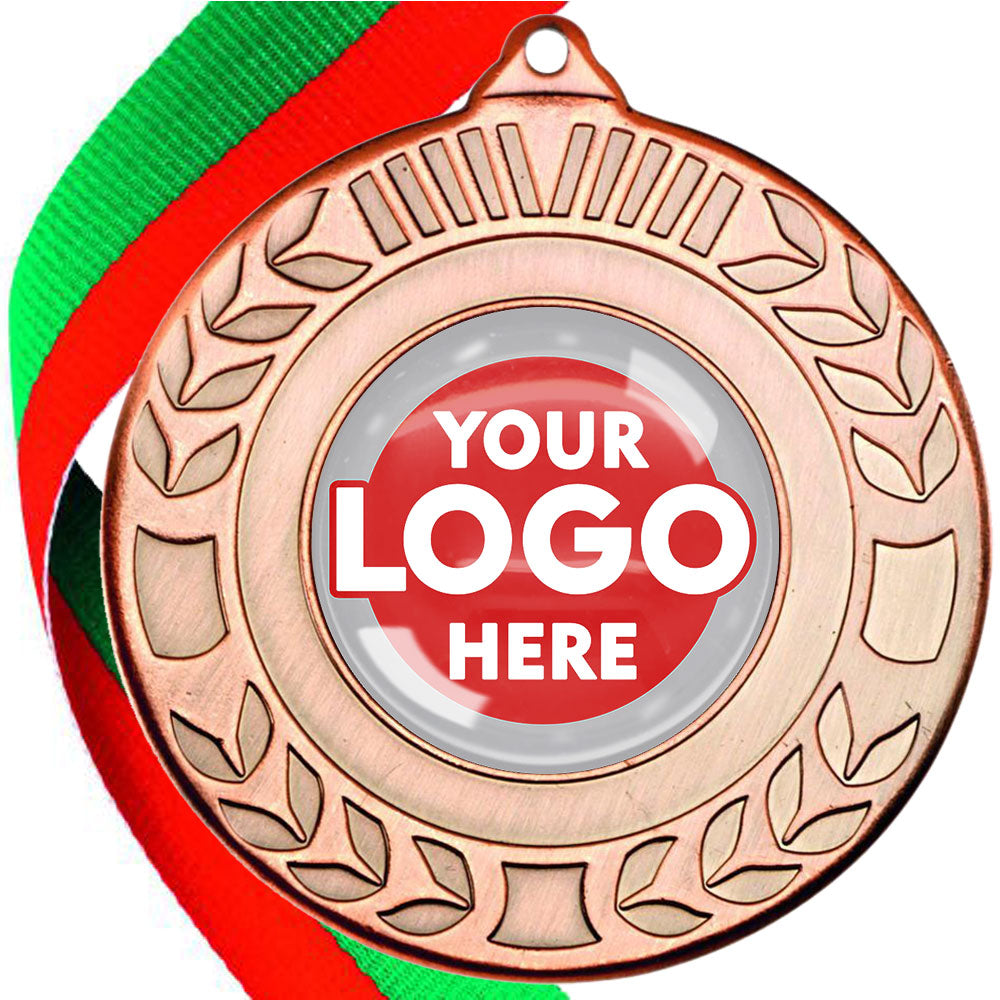 50mm Original Laurel  Medal on a Ribbon