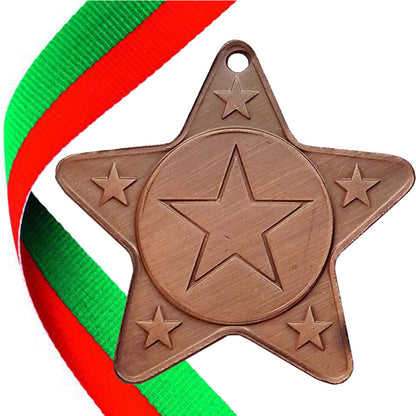 The Original - Star Shape Medal on a Ribbon
