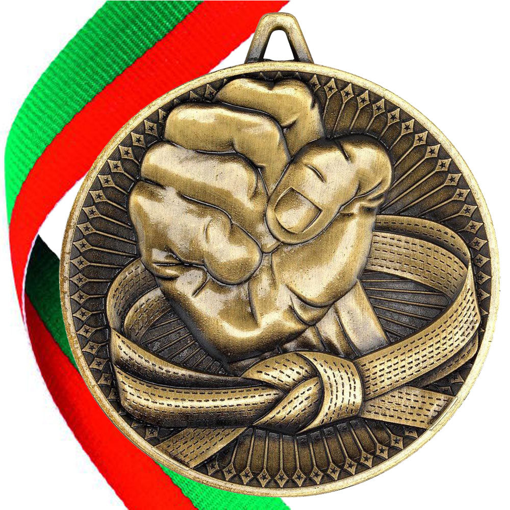 Martial Arts Antique 60mm Medal