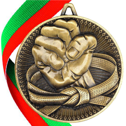 Martial Arts Antique 60mm Medal