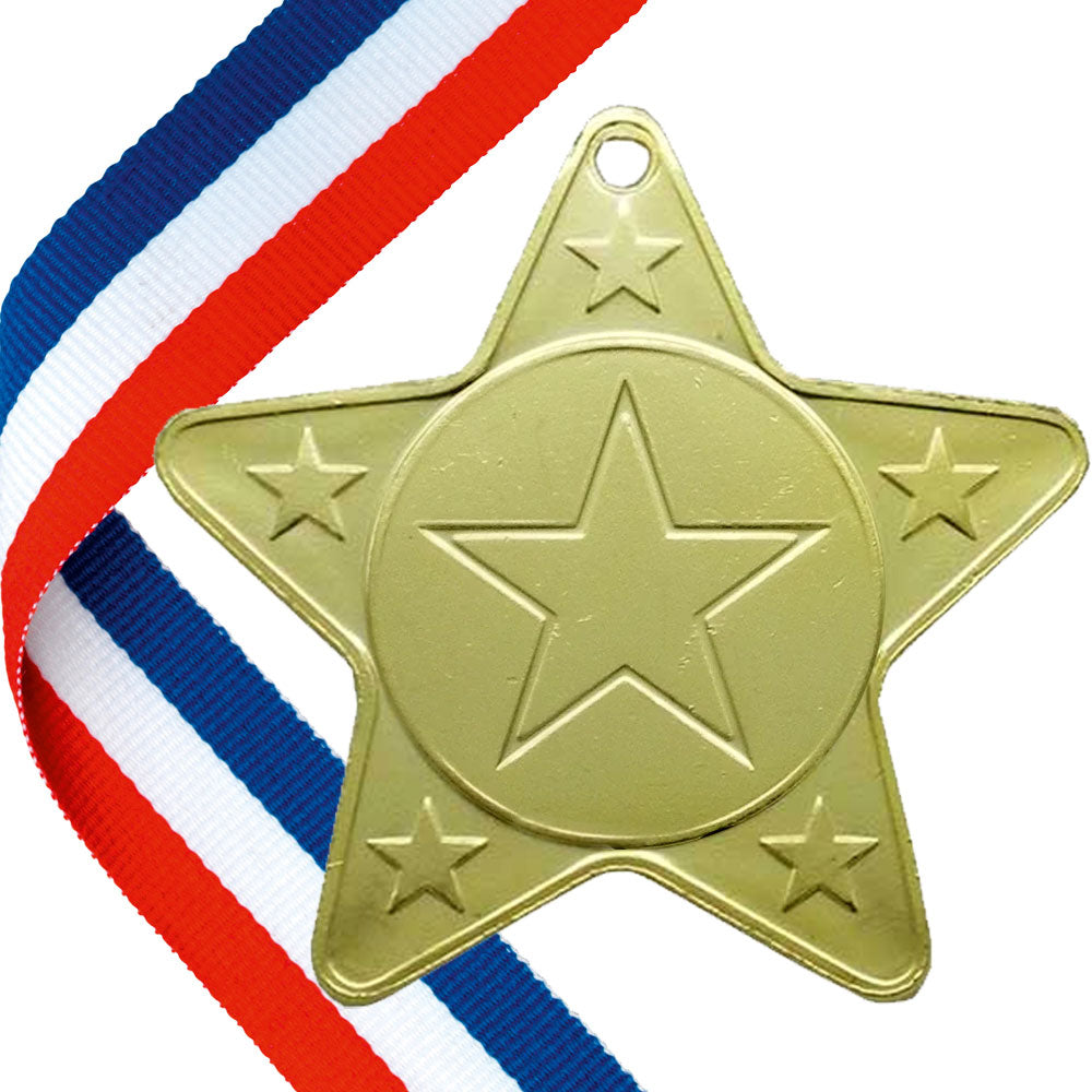 The Original - Star Shape Medal on a Ribbon