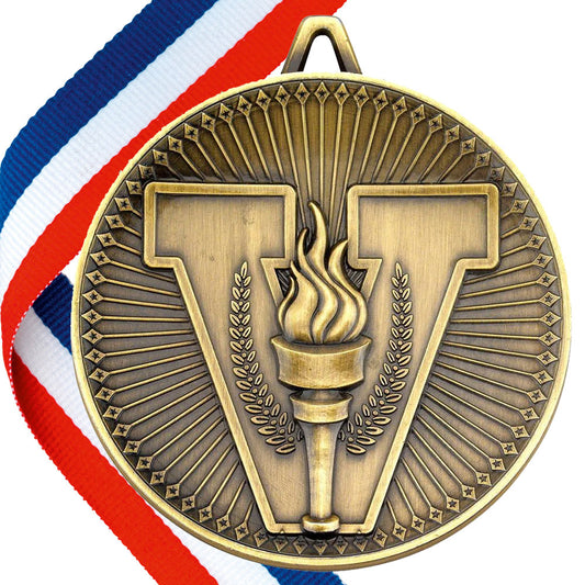 Victory Torch 60mm Medal