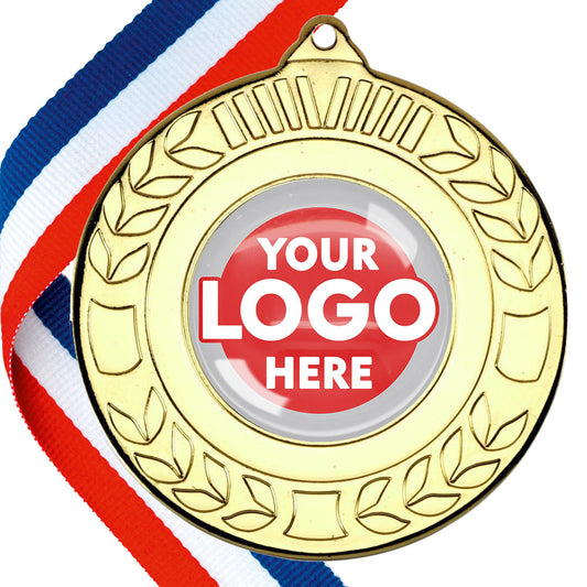 50mm Original Laurel  Medal on a Ribbon