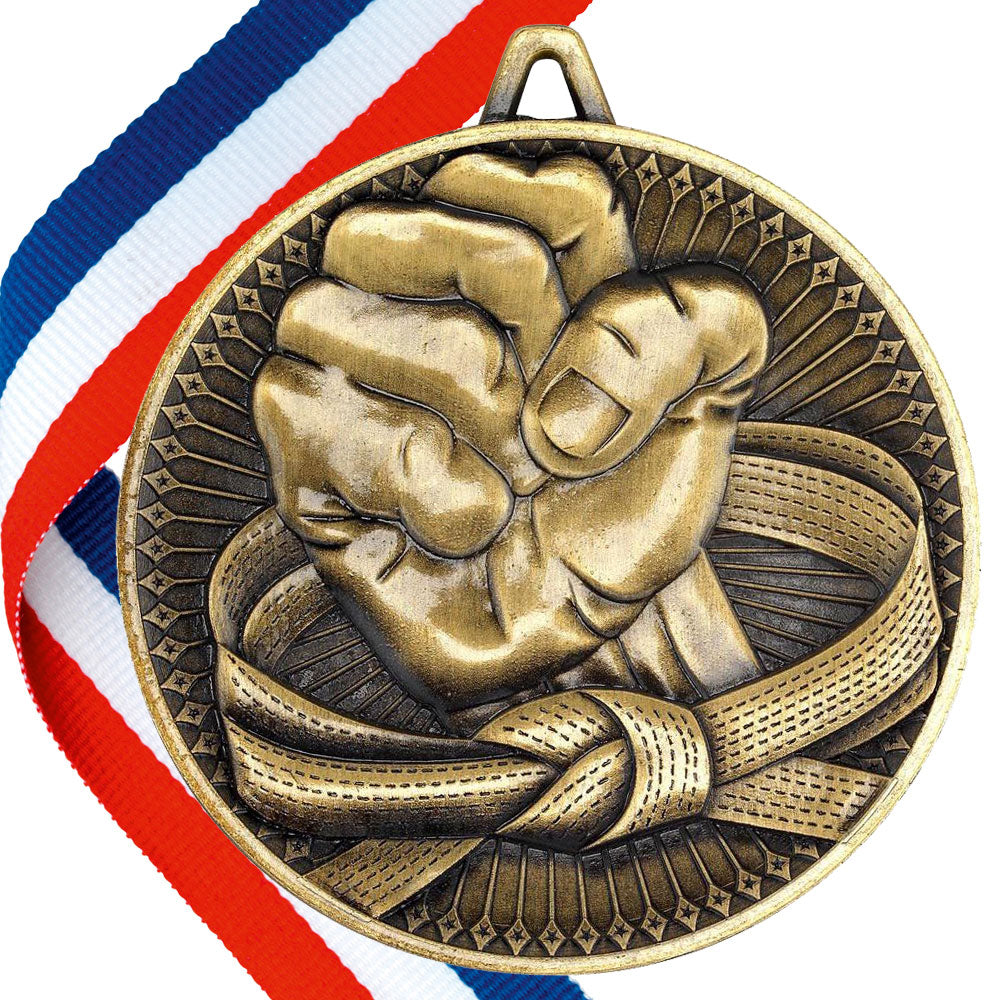 Martial Arts Antique 60mm Medal