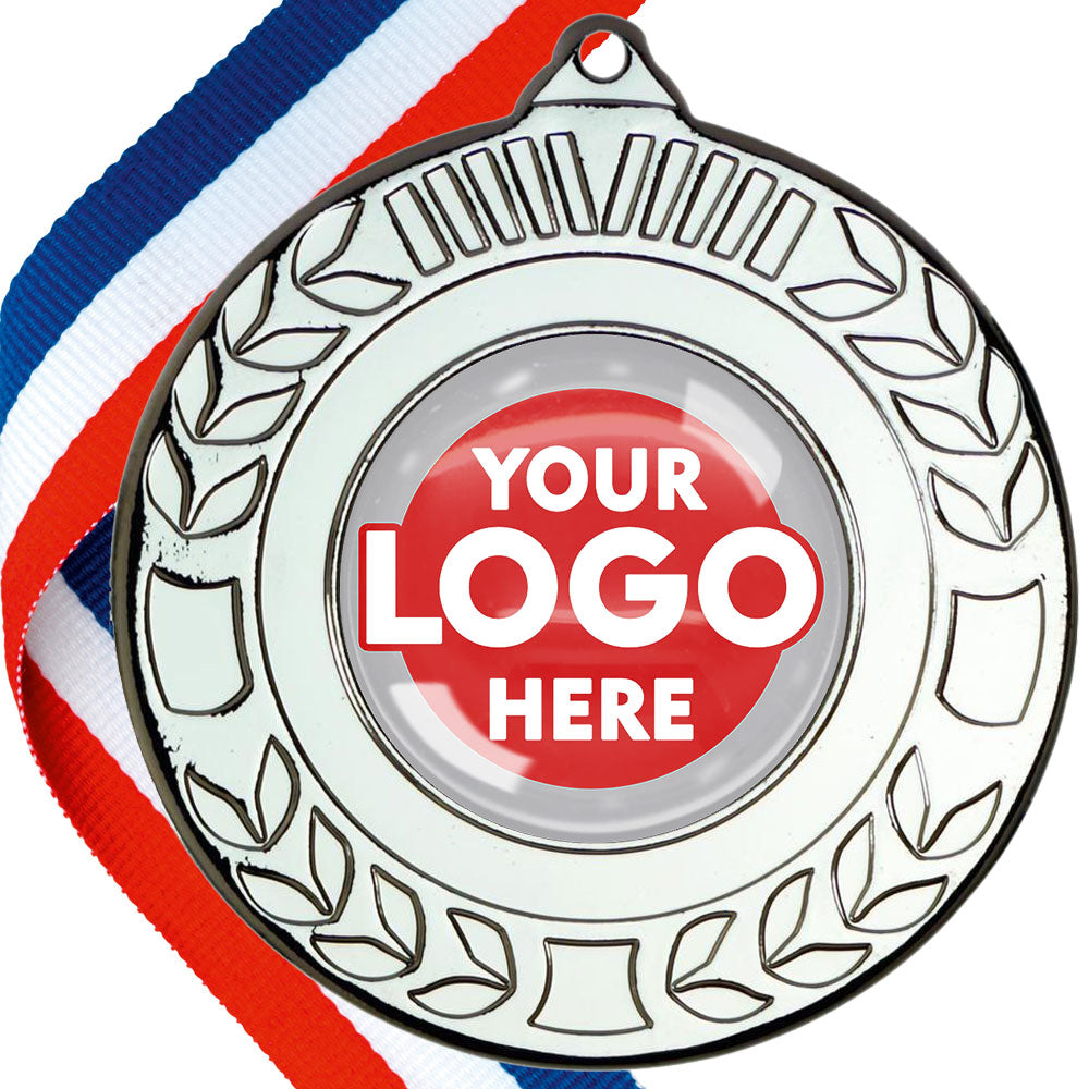 50mm Original Laurel  Medal on a Ribbon