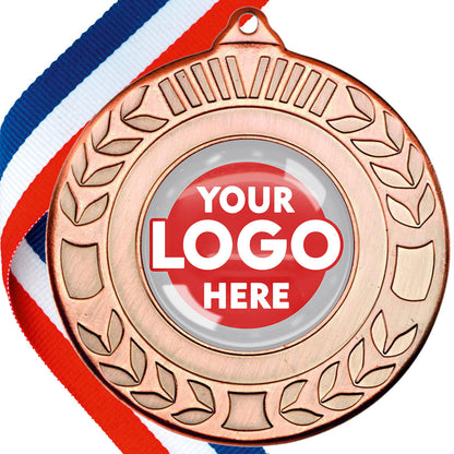 50mm Original Laurel  Medal on a Ribbon