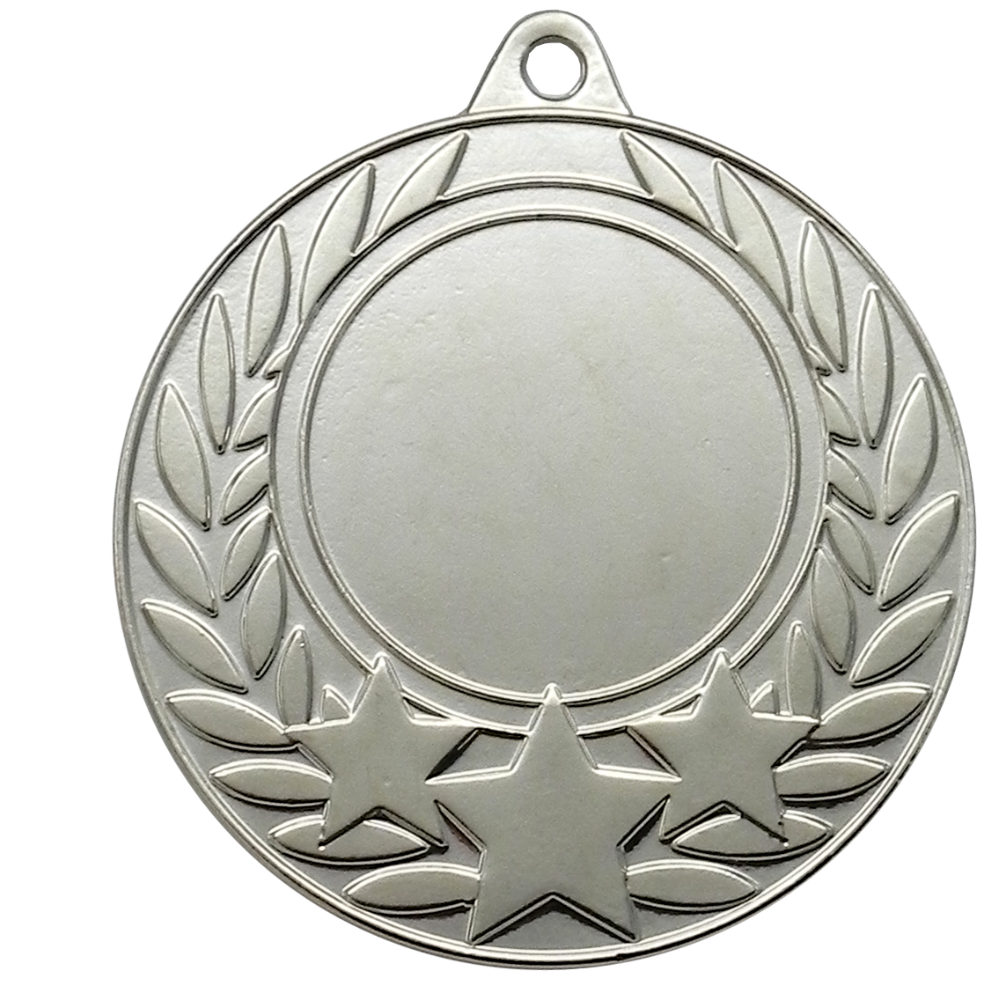 Glossy Gel 50mm Dazzle Design Medal on a Ribbon